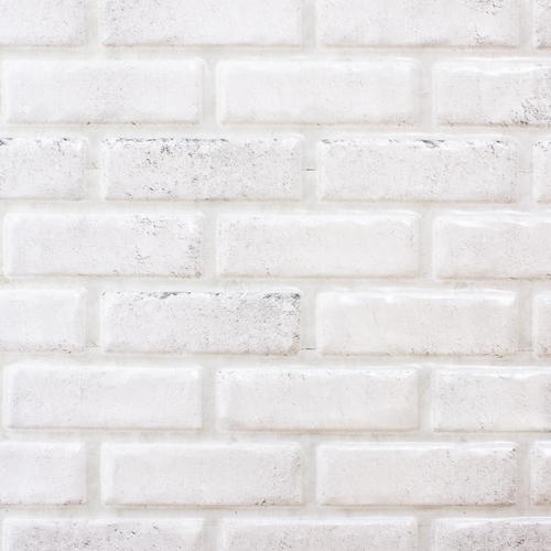 Панель ПВХ «Камень» 3x485x960 мм, цвет белый