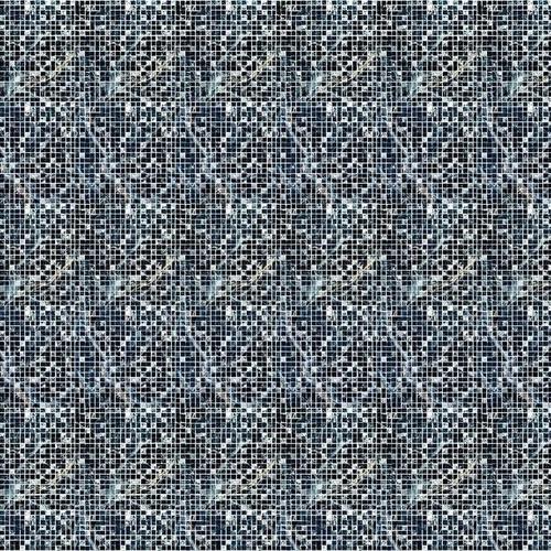 Комплект панелей ПВХ «Мозаика голубая» 5x250x2700 мм