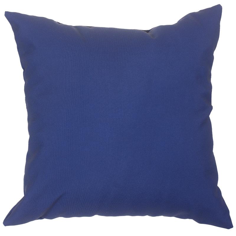 Подушка декоративная «Природа» 40х40 см цвет синий