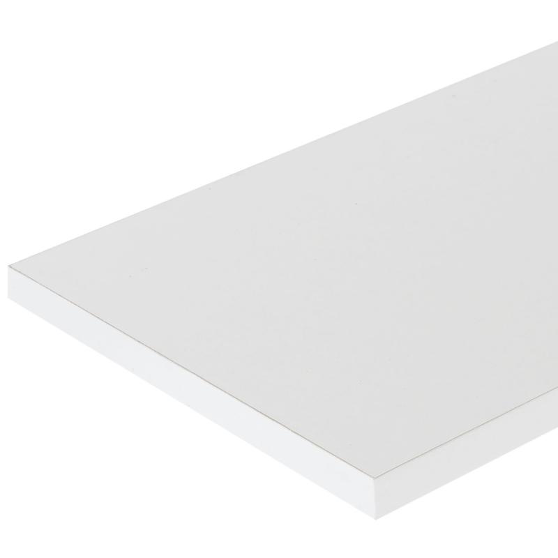 Деталь мебельная 2700х100x16 мм ЛДСП цвет белый