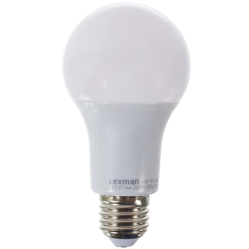 Лампа светодиодная диммируемая Lexman E27 14 Вт 1521 Лм 3000K