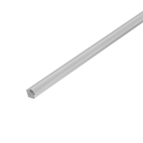 Профиль для светодиодной ленты угловой с креплением 1 м