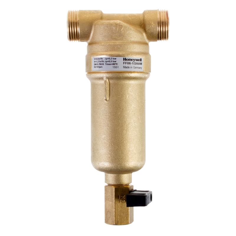 Фильтр механической очистки AAМ Honeywell FF06 для горячего водоснабжения, 100 мкм , 12