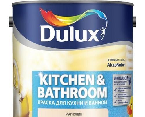Краска матовая для кухни и ванной комнаты Dulux Magn 2.5 л