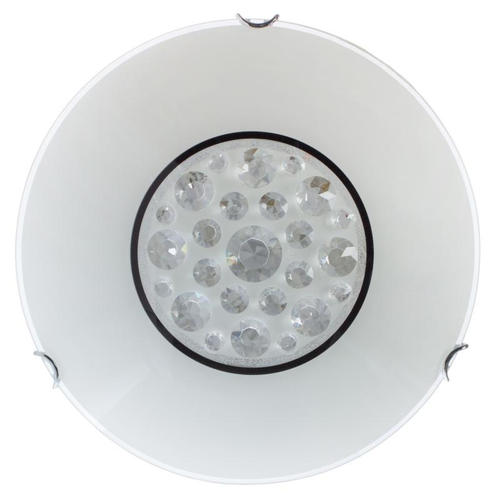 Светильник настенно-потолочный Lakrima 2xE27x60 Вт, цвет хром