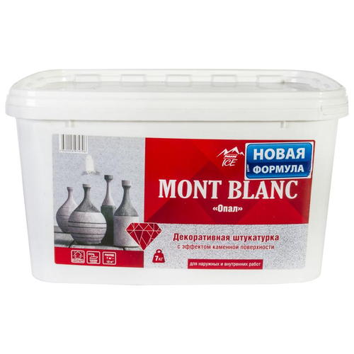 Штукатурка декоративная Parade Ice Mont Blanc 7 кг цвет опал