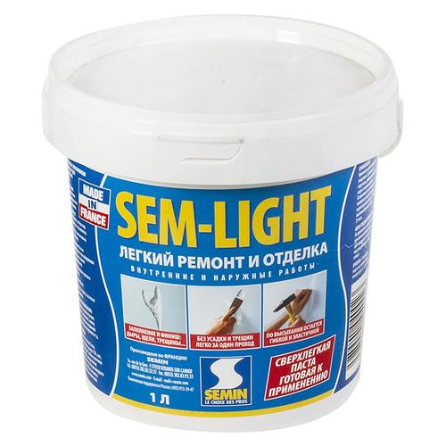 Шпаклёвка полимерная Semin SEM-LIGHT (1 кг)
