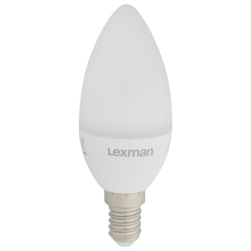 Лампа светодиодная Lexman свеча E14 6 Вт 470 Лм свет тёплый белый