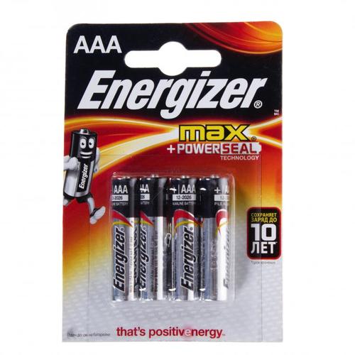 Батарейка алкалиновая Energizer Max AAALR03 4 шт.