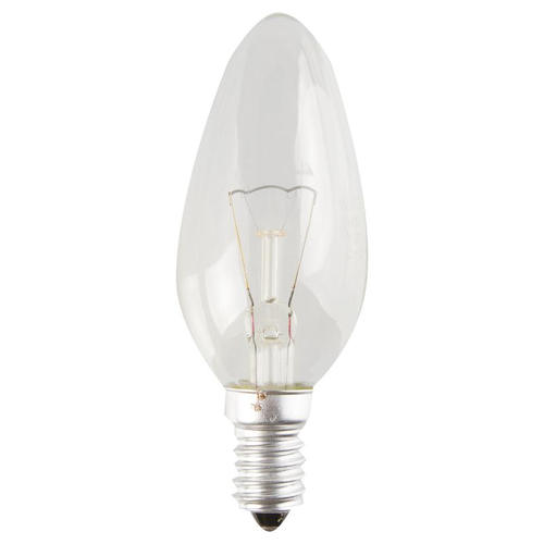 Лампа накаливания Lexman свеча 60Вт, E14, прозрачная
