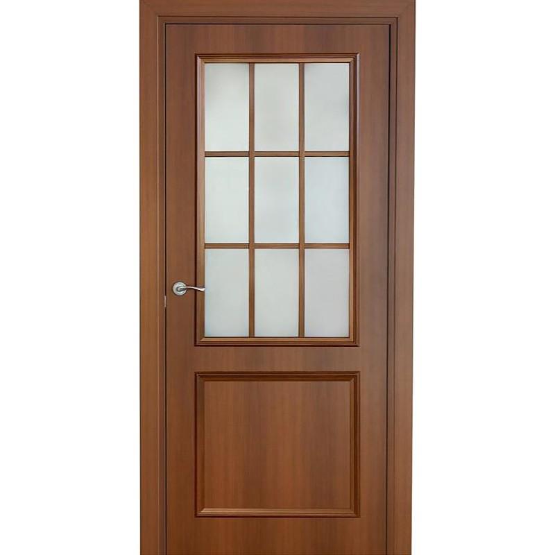 Полотно дверное остеклённое Altro 80x200 см, ламинация, цвет орех