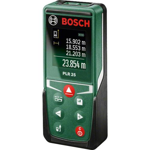 Дальномер лазерный Bosch PLR 25 с дальностью до 25 м