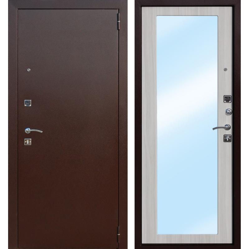 Дверь входная металлическая «Царское зеркало Maxi», 960 мм, правая, цвет дуб сонома