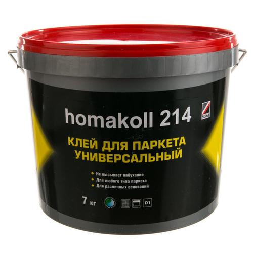 Клей универсальный для паркета Homakoll 214, 7 кг