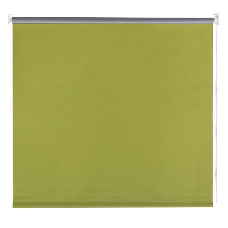 Мини-штора рулонная Blackout 100х175 см цвет зелёный
