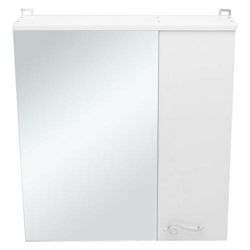 Шкаф зеркальный «Венеция» 65 см цвет белый