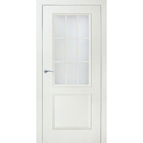 Полотно дверное остеклённое Altro 60x200 см, ламинация, цвет бьянко 3D