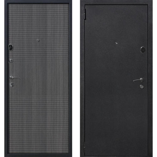 Дверь входная металлическая Гарда муар, 960 мм, левая, цвет венге тобакко