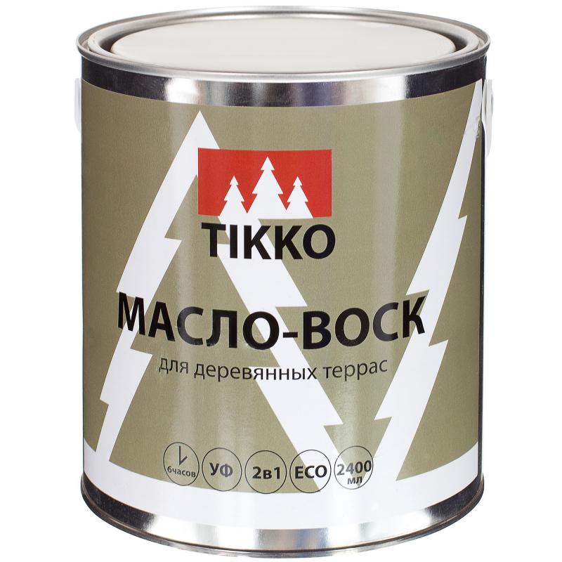 Масло для наружных работ Tikko цвет золотой дуб 2.4 л
