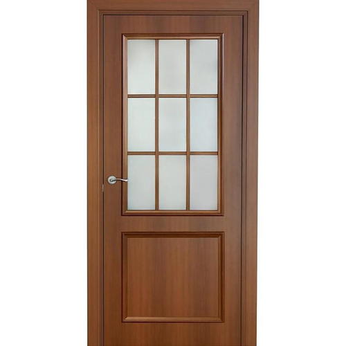 Полотно дверное остеклённое Altro 60x200 см, ламинация, цвет орех