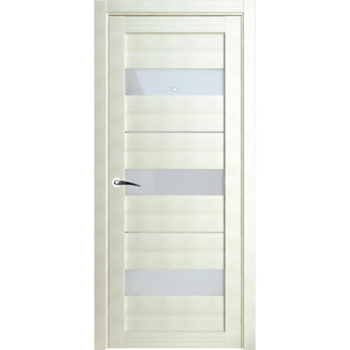 Дверное полотно остекленное Сабрина, ламинированное с фурнитурой, Латте, 200х80 см