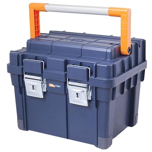 Ящик для инструмента Dexter HD Compact1 450х350х350 мм, пластик, цвет синий