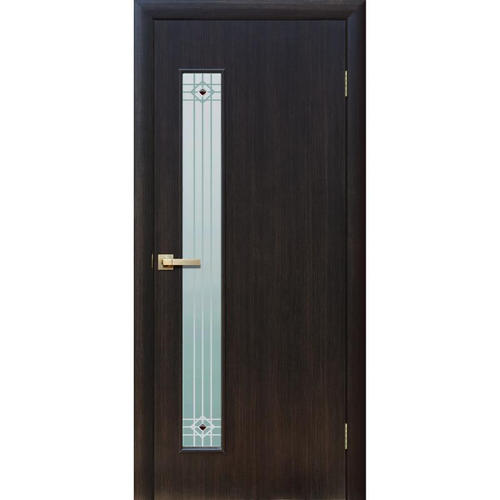 Дверь межкомнатная остеклённая Стандарт 40x200 см, ламинация, цвет дуб феррара