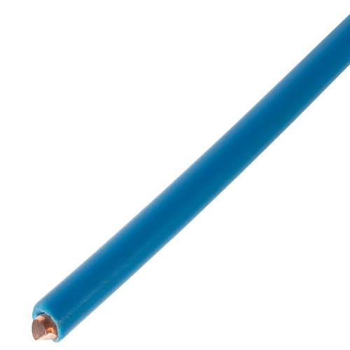 Провод ПВ-1 6,0 кв. мм, голубой, на отрез