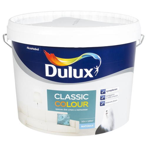 Краска Dulux Classic Colour, база BW, 10 л