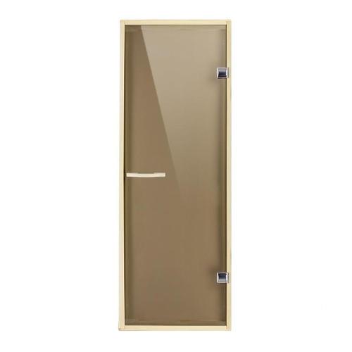 Дверь для сауны Симпл, 69х189 мм, цвет бронза