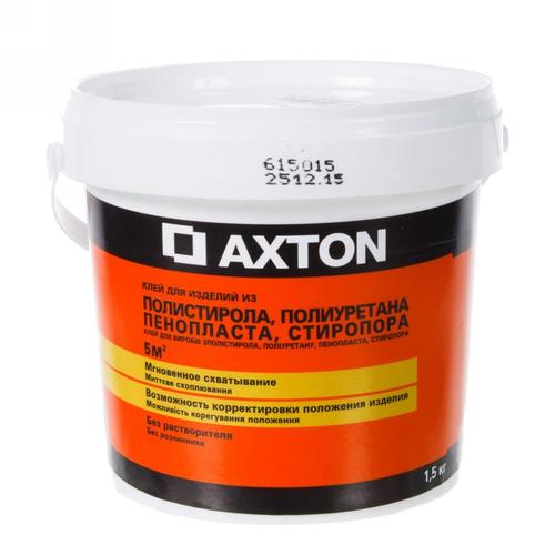 Клей для потолочных изделий Axton стиропоровый, 1,5 кг