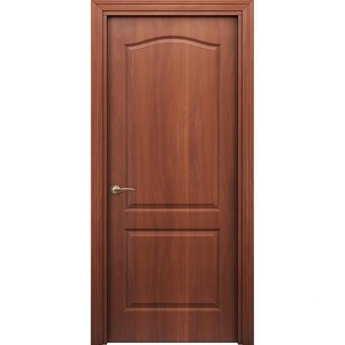 Дверь межкомнатная глухая Палитра 60x200 см, ламинация, цвет итальянский орех
