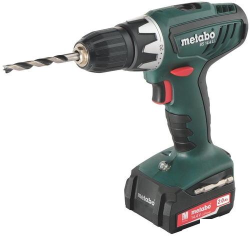 Шуруповерт Metabo BS 14.4, Li-ion 14,4 В, 2 Ач