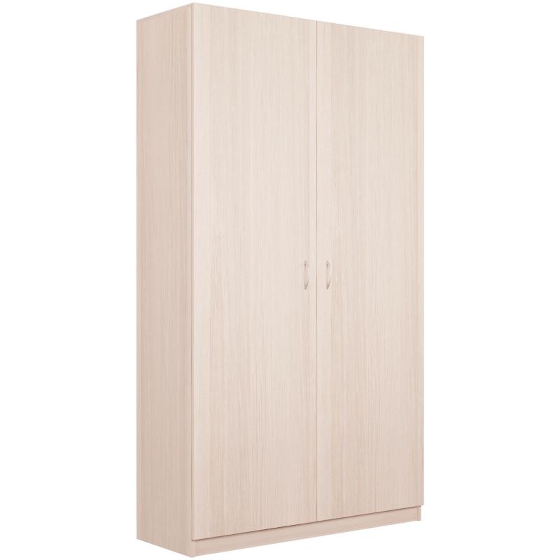 Шкаф распашной Турин, 212x120x45 см, дуб белёный