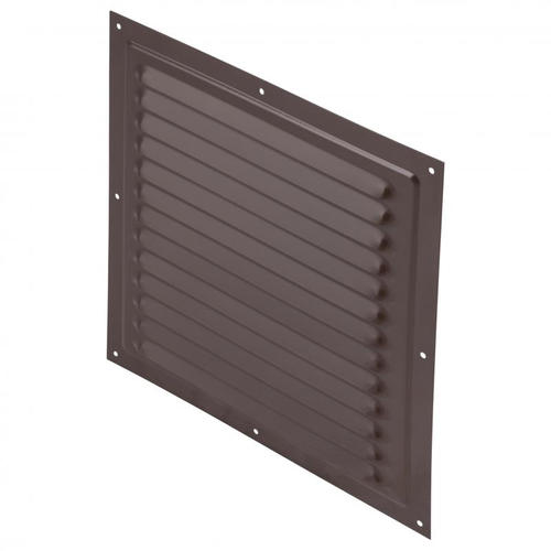 Решетка вентиляционная с сеткой Вентс МВМ 250 с, 250х250 мм, цвет коричневый