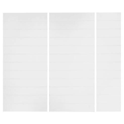 Дверь для шкафа Delinia «Фенс белый» 60x70 см, МДФ, цвет белый