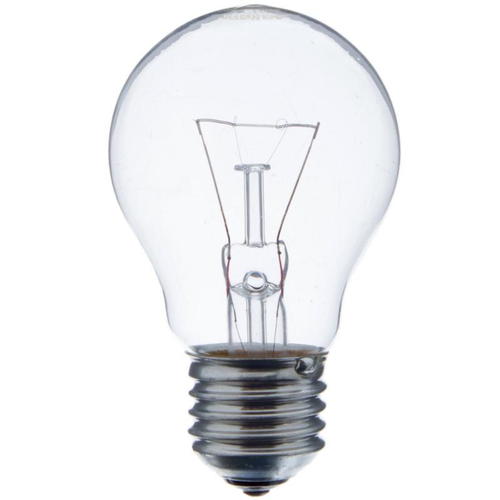 Лампа накаливания Osram шар E27 60 Вт прозрачная свет тёплый белый