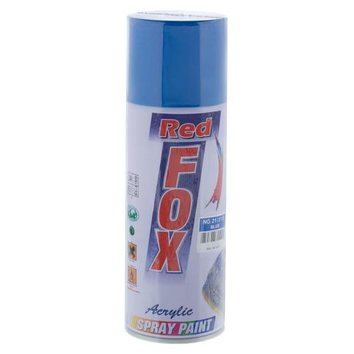 Краска аэрозольная Red Fox глянцевая цвет синий 400 мл