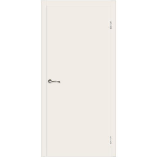 Дверь межкомнатная глухая ламинация цвет белый 90x200 см