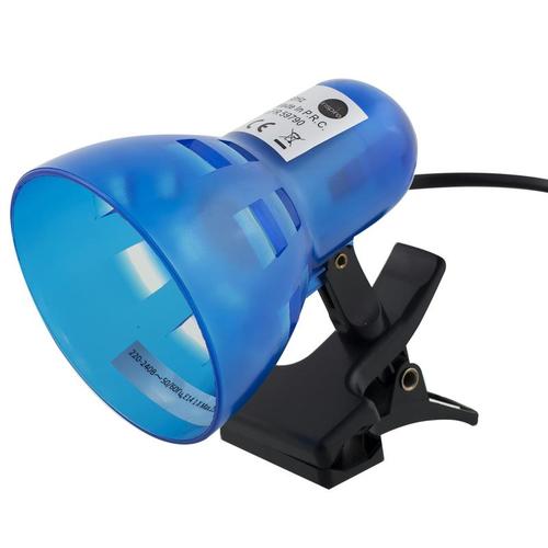 Настольная лампа Inspire Пикко на клипсе 1xE14x25 Вт, пластик, цвет синий
