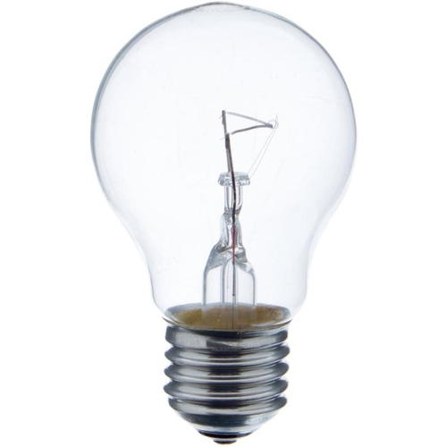 Лампа накаливания Osram шар E27 75 Вт прозрачная свет тёплый белый