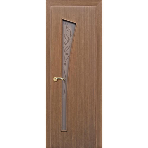 Дверь межкомнатная остеклённая Belleza 80x200 см, ламинация, цвет дуб