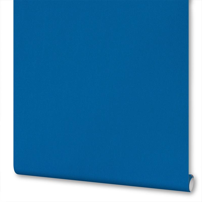 Обои на флизелиновой основе Inspire с эффектом окрашенных стен голубые 0.53х10 м