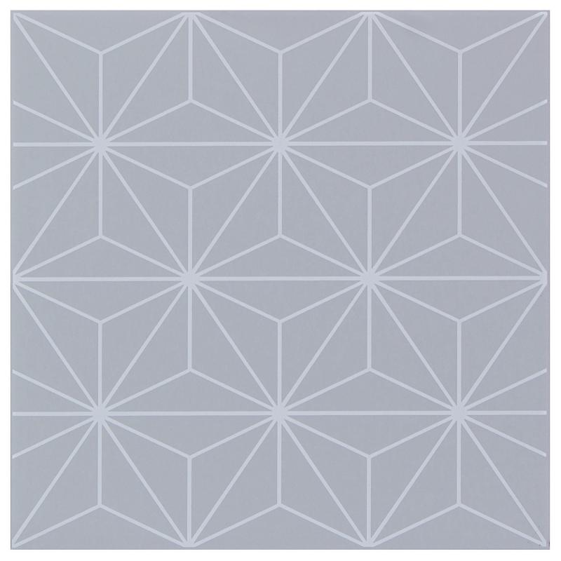 Декор «Калейдоскоп» 20х20 см цвет серый