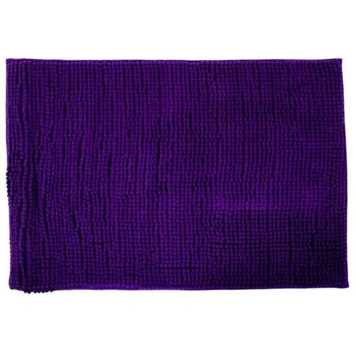 Коврик для ванной комнаты «Merci» 45х70 см цвет фиолетовый