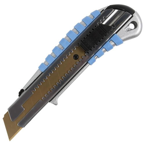 Нож 25 мм металлический корпус, лезвие с титановым покрытием