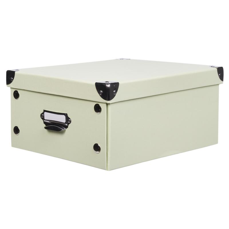 Коробка 31x13x22.5 см, картон, цвет зеленый