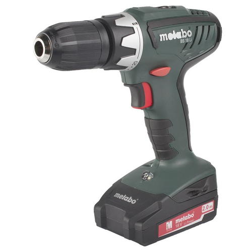 Шуруповерт Metabo BS 18, Li-ion 18 В, 2 Ач