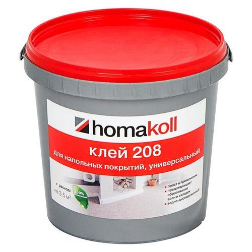 Клей для напольных покрытий H208 для впитывающих оснований, 1,3 кг