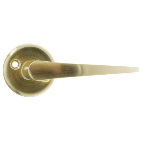 Ручки дверные на розетке Palladium 019 (560), алюминий, цвет матовое золото
